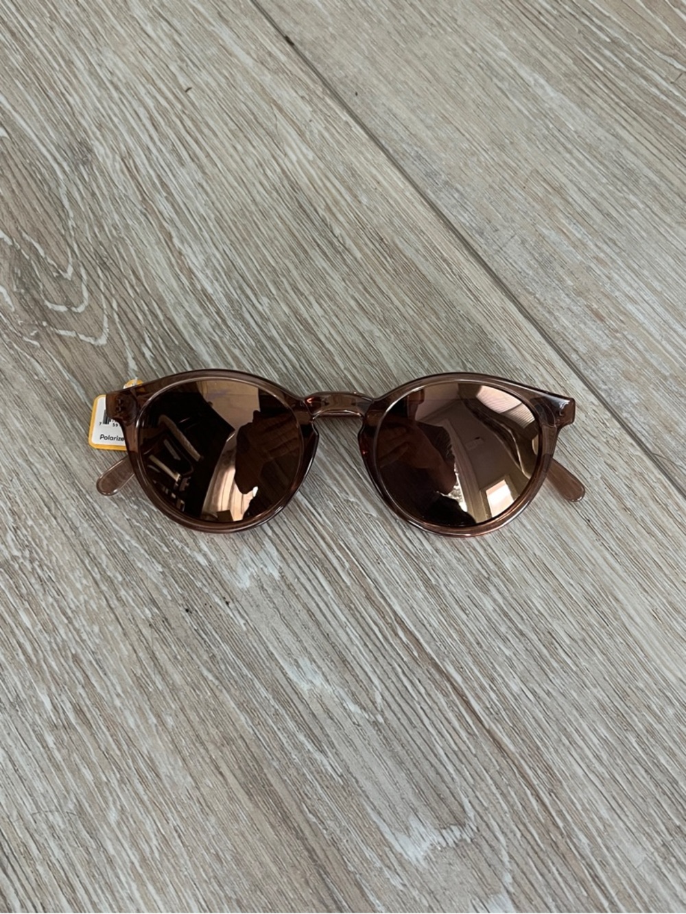 NWT Sunski Dipsea Dusk Bronze Brown Polarized Sunglasses 49mm